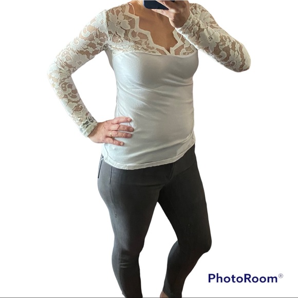 Loft Skinny Sateen Pants- Grey. Mid-rise waist. - Picture 3 of 7